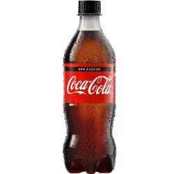 Refrigerante Coca Cola Pet 600ml S/ Acucar