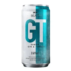 Bebida Mista Skol Lt 269ml Beats Gin e Tonica